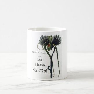 Les Fleur du Mal - Baudelaire Kaffemugg