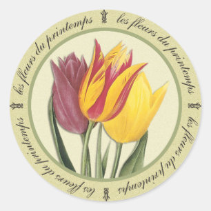 Les Fleurs du Printemps Klistermärke