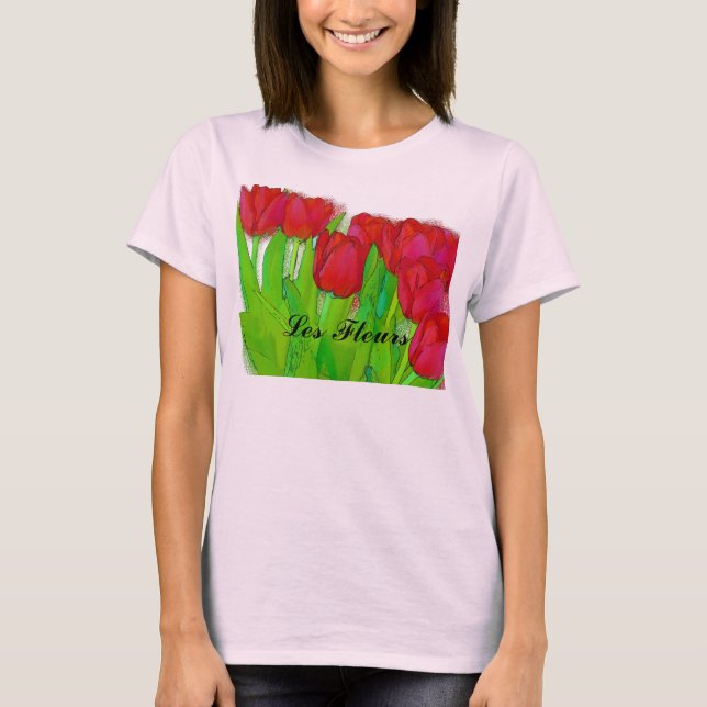 Les Fleurs Tee (Framsida)