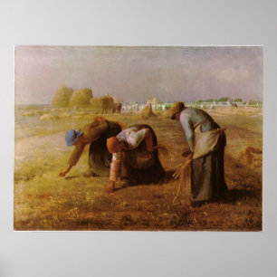 Les Glaneuses 1857 av Jean-Francois Millet Poster