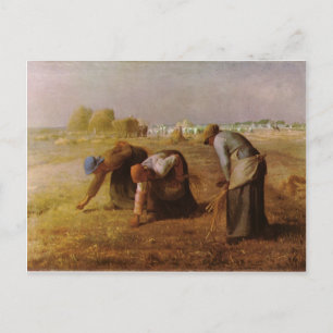 Les Glaneuses 1857 av Jean-Francois Millet Vykort