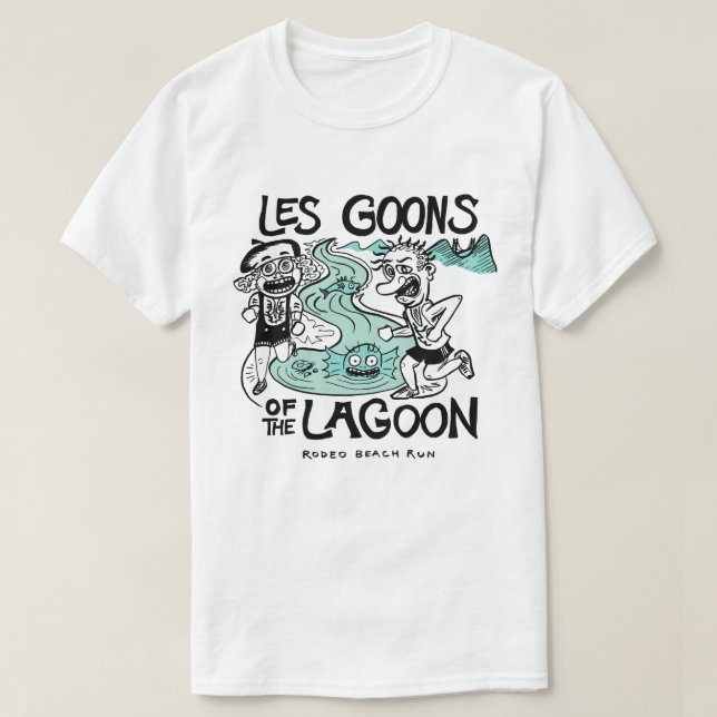 Les Goons of the Lasgoon T Shirt (Design framsida)