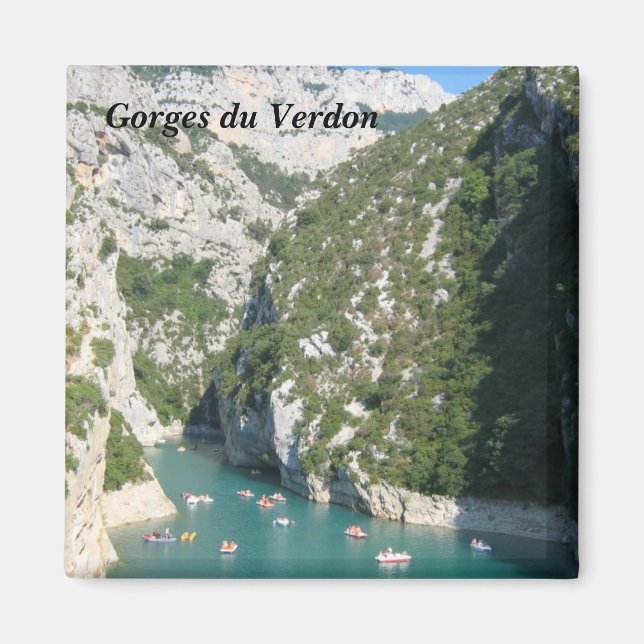 Les Gorges du Verdon - Magnet (Framsidan)