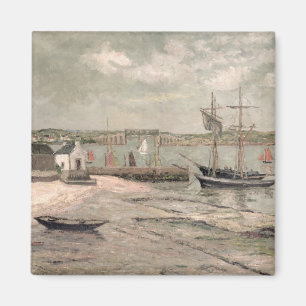 Les Huitrieres, La Trinite-Sur-Mer, Morbihan, 1912 Magnet