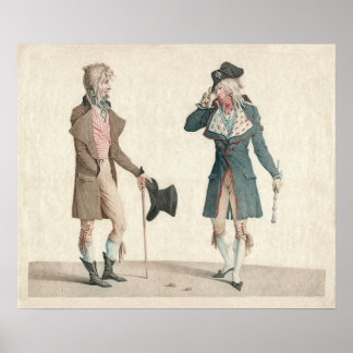 Les Incroyables by Carle Vernet Poster