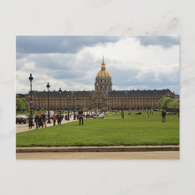 Les Invalides Vykort (Framsida)