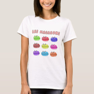 Les Macarons Cute Tecknad Tröja
