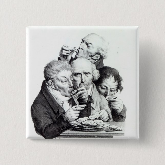 Les Mangeurs d'Huitres, 1825 Knapp (Framsida)