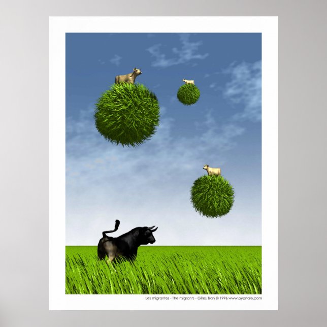 Les migrantes - migranterna poster (Framsidan)