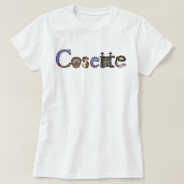 Les Misérables kärlek: Cosette stilsortsskjorta T-shirt