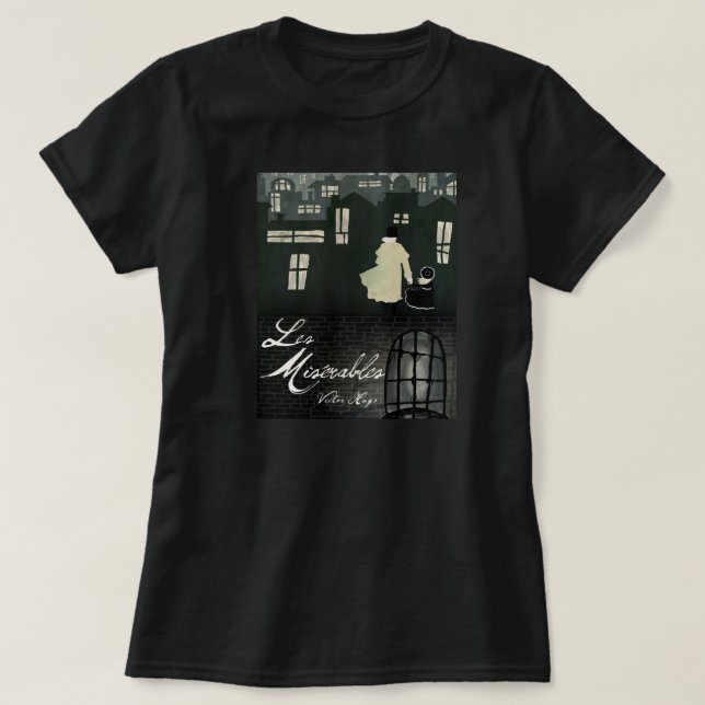 Les Miserables skjorta T Shirt (Design framsida)