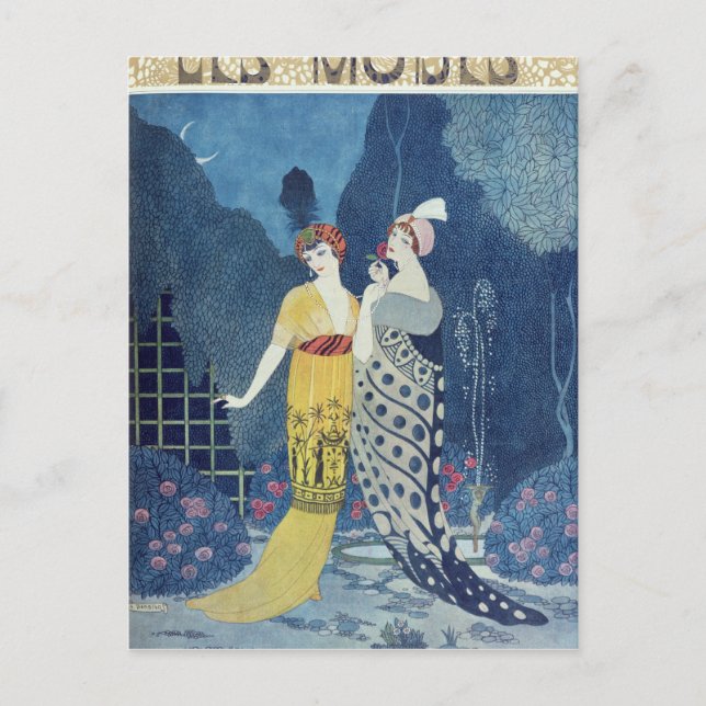 Les Modes Vykort (Framsida)