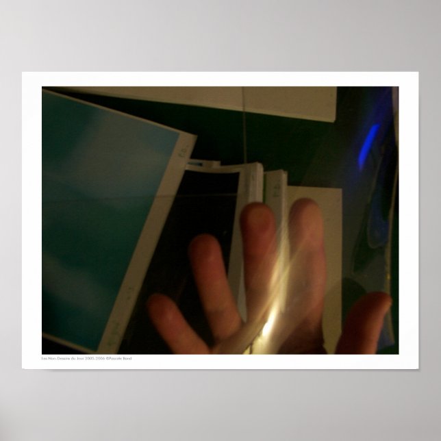 Les Non-Dessins du Jour 2005-06 Project Finger P Poster (Framsidan)