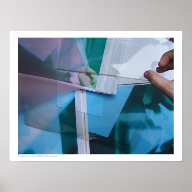 Les Non-Dessins du Jour 2005-2006 Project Hand P Poster (Framsidan)