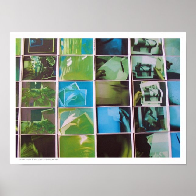 Les Non-Dessins du Jour 2005-2006 Project Wall P Poster (Framsidan)