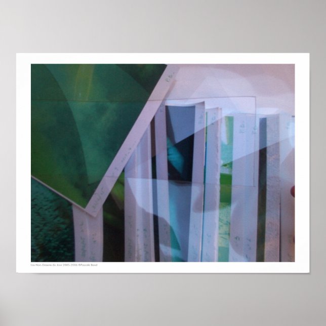 Les Non-Dessins du Jour 2005-2006 Reflection P Poster (Framsidan)