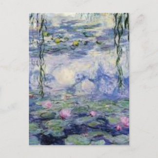 Les Nympheas de Claude Monet (Water Lilly) Vykort