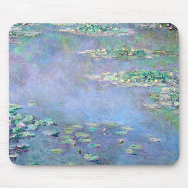 Les Nympheas näckrosClaude Monet konst Musmatta (Framsidan)