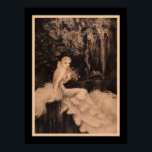 "Les Orchidees et Dame aux Lis" (1 av 2) Art Deco Poster<br><div class="desc">#1 av ett par av Art Deco-utskrifter ca 1934 av den begåvade Louis Icart med titeln "Les Orchidees et Dame aux Lis" #2 är listad separat. Finns i andra storlekar,  samt i arbetsyta.</div>