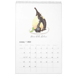 Les Pâtisseries Françaises Calendar Kalender