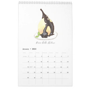 Les Pâtisseries Françaises Calendar Kalender