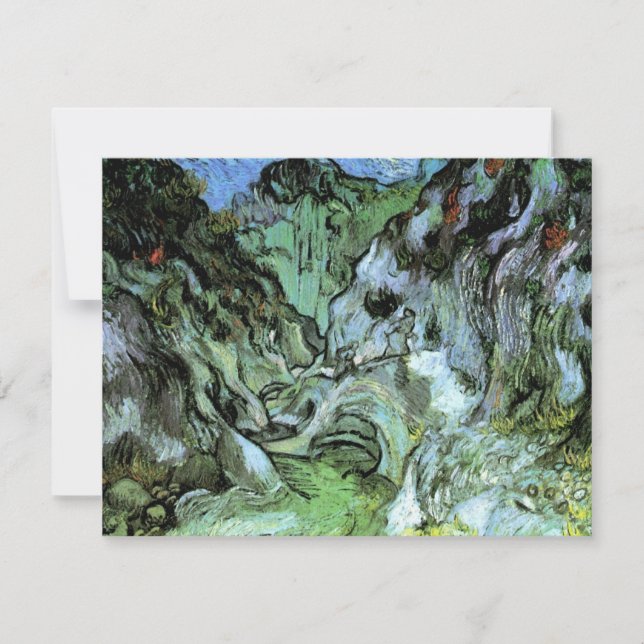 Les Peiroulets Ravine av Vincent van Gogh (Framsida)