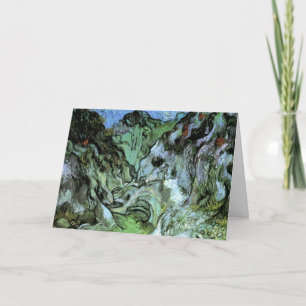 Les Peiroulets Ravine av Vincent van Gogh Kort