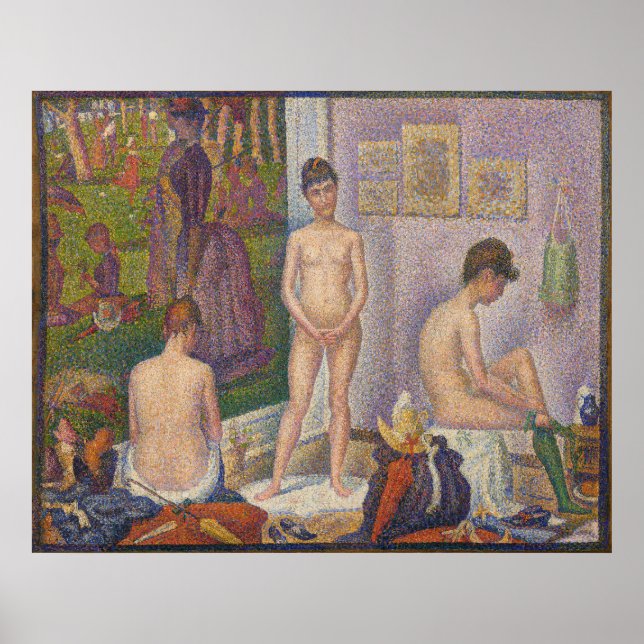 Les Poseuses Poster (Framsidan)