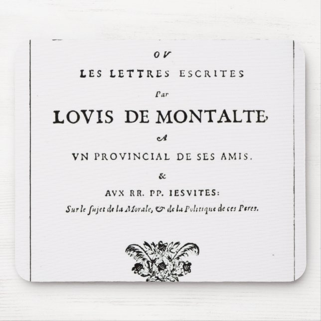 Les Provinciales av Blaise Pascal Musmatta (Framsidan)
