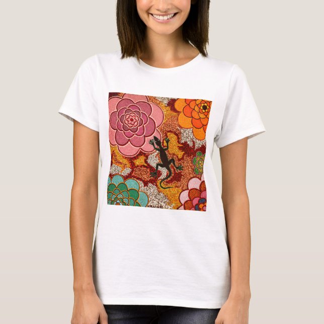 Les roses du désert t-shirt (Framsida)