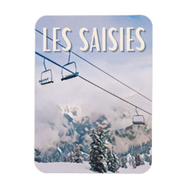 Les Saisies Station de ski Magnet