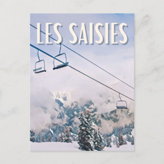 Les Saisies Station de ski  Vykort