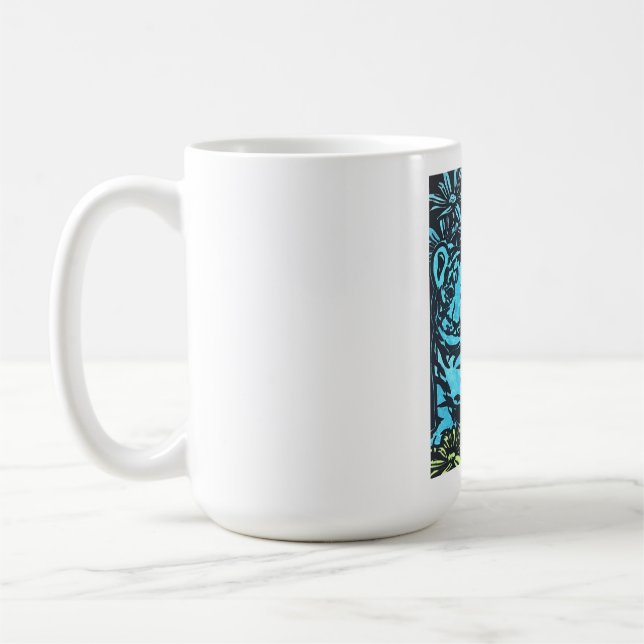 les tigres en couleur kaffemugg (Vänster)