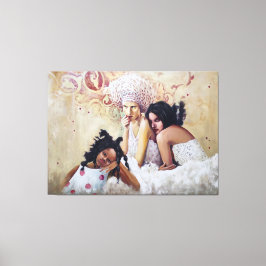 les trois femme canvastryck