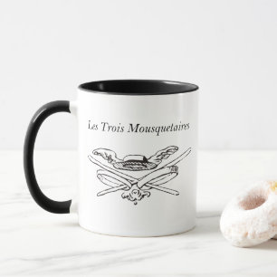 Les trois Mousquetaires - de tre musketörerna Mugg