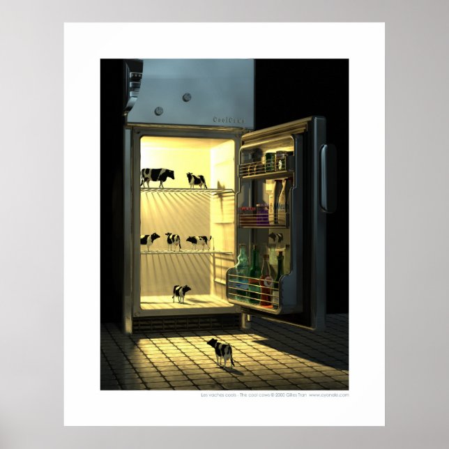 Les vacher coolas - coola cows poster (Framsidan)