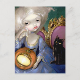 "Les Vampires: Lanterne-Citrouille" vykort