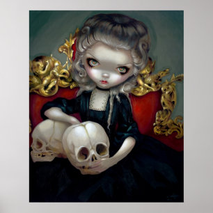 Les Vampires: Les Crânes ART PRINT rococo vampyr Poster
