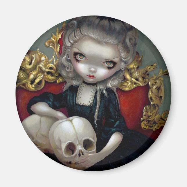 "Les Vampires: Les Crânes" Magnet (Framsidan)