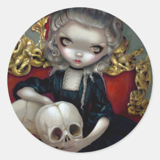 "Les Vampires: Les Crânes" Sticker Runt Klistermärke