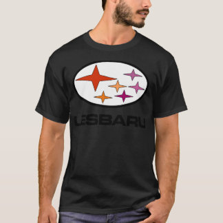 Lesbaru - Lesbisk Bilmärke för Logotyp T Shirt
