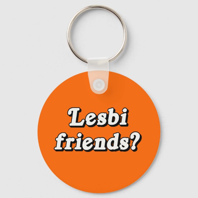 Lesbi Friends? Nyckelring (Framsida)