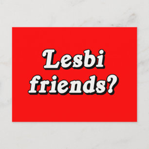 Lesbi Friends? Vykort