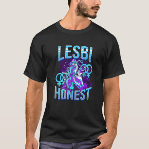 Lesbi Honest Lesbianlove Femme Lgbt T Shirt