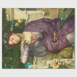 Lesbia och hennes Sparrow (av Edward John Poynter) Presentpapper