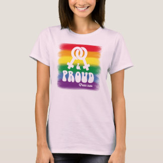 Lesbian and proud t shirt