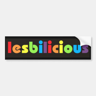 Lesbilicious (baner) bildekal