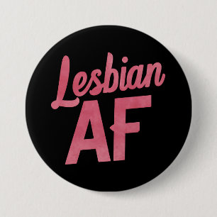 Lesbisk AF-blomma HBTQ-pr Pride Gay Love-parad Knapp