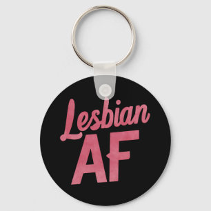 Lesbisk AF-blomma HBTQ-stolthet Gay Love-parad Nyckelring