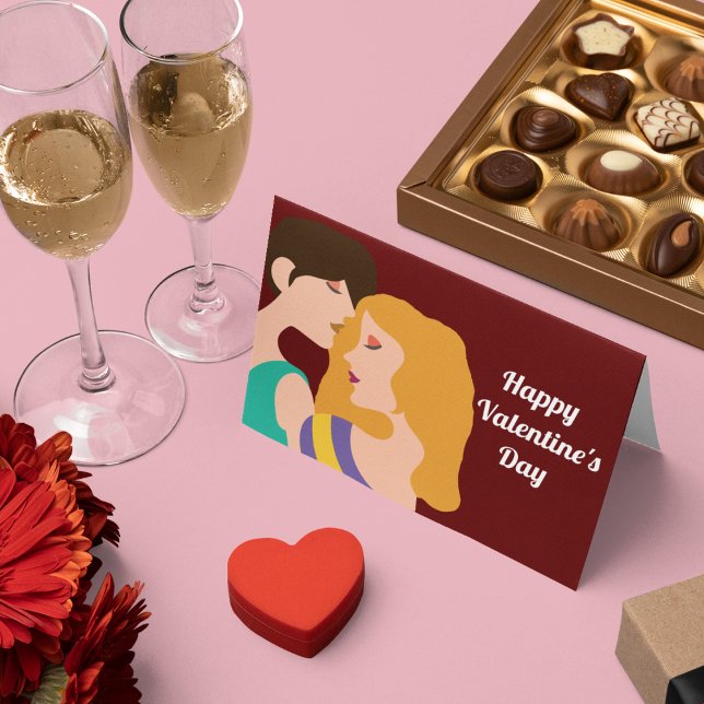 Lesbisk Alla hjärtans dag 2 Kvinnor Kort (Skapare uppladdad)